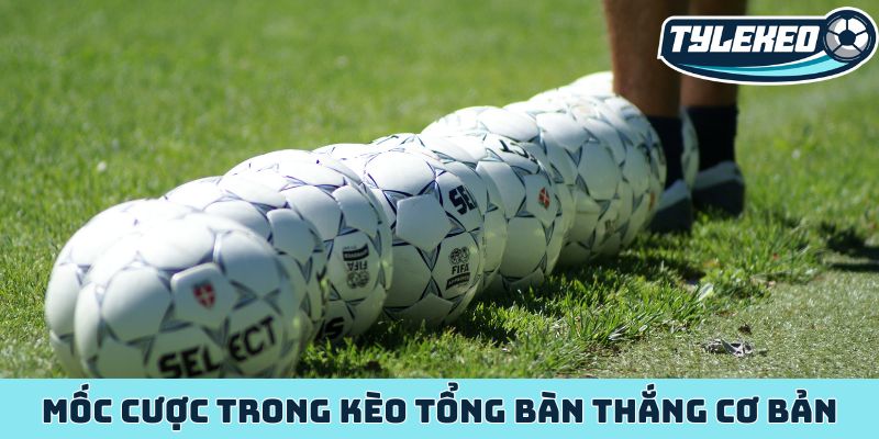 Kèo tổng số bàn thắng - Chiến lược làm giàu từ kèo Tài Xỉu 2 Mốc cược trong kèo tổng bàn thắng cơ bản